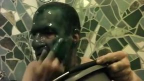 Blue Gunge Face Shave