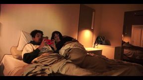 Playing Video Games with My Stepsister and We Make a Deal for Her to Suck My Cock Deep in Her Throat Fantasiahardcoresex