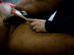 CBT - crushing my slave's balls