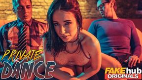 Sexy Stripper Takes Two Big Cocks for a Mind-Bending Orgasm Adventure