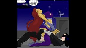 titans roof sex orgy