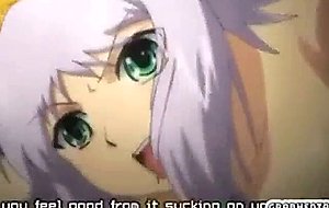 Princess hentai with bigboobs drilling by tentacles and