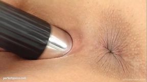 Solo masturbation with Eve gonzo style on Give Me Pink