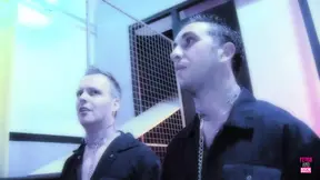 Girl in suit with massive juggs lures many men to fuck other girls