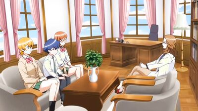 Intense hentai action with some hot spanish anime babes loving that cock