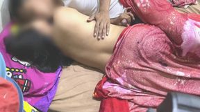 Sperm crot in mother-in-law's belly