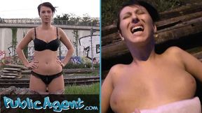 Public Seduction - Short Hair Amateur Offers Naughty&#x1F608; Fun