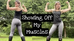 Showing Off My Muscles