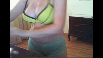 My Ex Gf show me her boobs on webcam