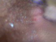 Close up fingering and peeing on camera (ASMR)