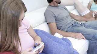 Sensual teenagers Year Older Getting Spanked And Used By StepAunt Skylar Snow