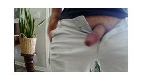 White Jeans Ends with a Cumshot
