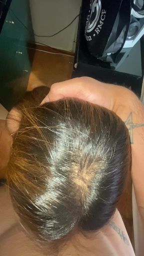 My cousin's girlfriend is a cock sucker and deepthroat milk swallower