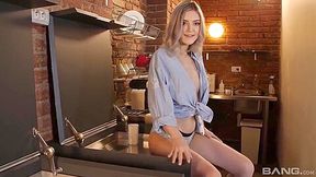 Legal-age Big-chested Eva Elfie Ravaged For The Dinner
