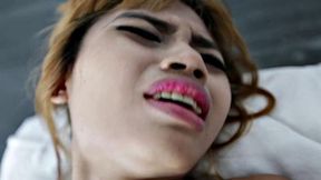 Hairy Asian Gets Fucked
