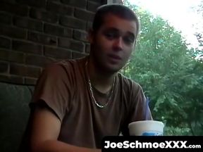 JoeSchmoeXXX.com - Straight dude Jake busts a nut on camera with a hot solo