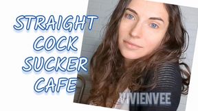 Straight CockSucker in a Cafe Encouraged Bi Girl Next Door VivienVee Girlfriend discovers you have been watching too much gay porn! Femdom Princess