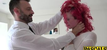 Redhead Charlie Ten Dominated by Hung Stud