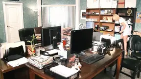Boss fucks his secretary hard
