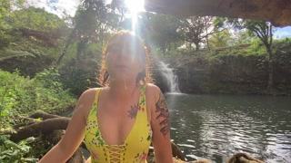 Sloppysuzzy was so THIRSTY she loved to GARGLE MY PISS