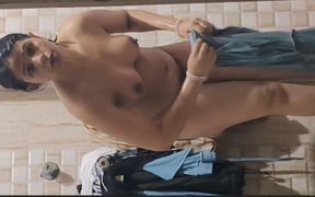 Big Ass Latika Nude in Bathroom