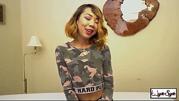 Oily Massages! King Noire Seduces &amp_ Pussy Fucks Sexy Kimberly Chi!