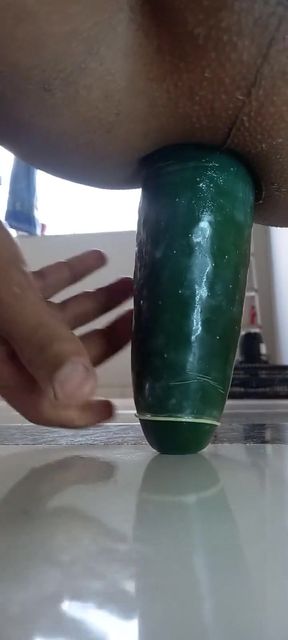 Sitting on the Cucumber