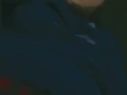 Stroking my cock with Snapchat filter. Anime face