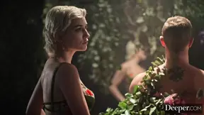 Blacked friend unlocks Alina's twisted sexual fantasy