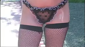 Hot brunette enjoys intense anal and double bj in crazy threesome