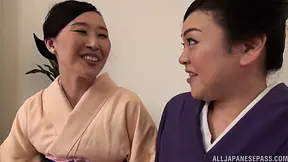 Uekawa Haruko & Friend Enjoy Naughty Playtime With A Big Toy