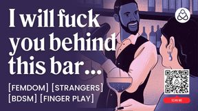 ASMR Audio Porn: Femdom Fucks Her Bartender After The Bar - BDSM &amp; Teasing - Erotic Audio Roleplay