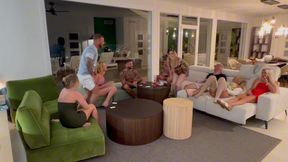 Hottest Holiday Orgy! 6 Girls & 4 Guys!!