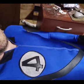 Fantastic Four Cosplay Masturbation