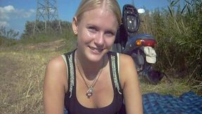 blondehexe - slip in pussy