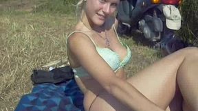 blondehexe - slip in pussy