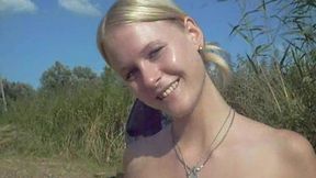 blondehexe - slip in pussy