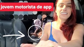 motorista safada de app fudeu sem preservativo com seu passageiro safado!