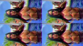 ts vanessa rafaella - masturbating after pool party