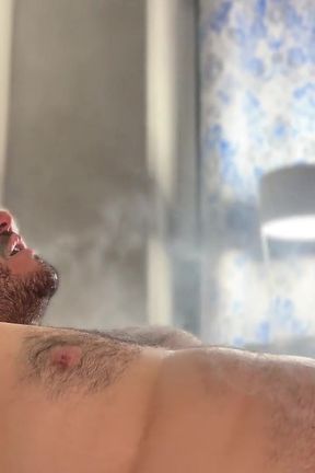 Gay Bear Smoking Clouds Clean