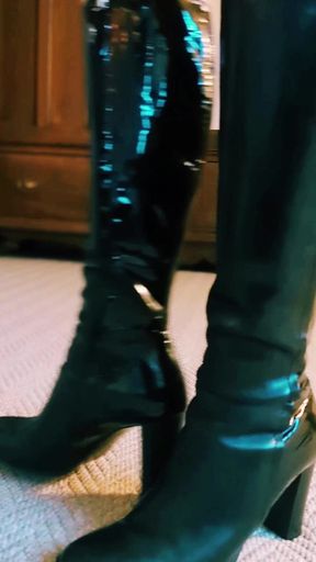 Like my new boots?
