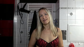 Teen (18 ) step daughter in creampie gangbang
