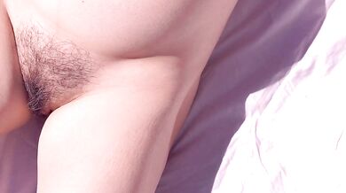 Wet sweaty asian milf parks her juicy creamy cunt outdoors