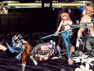 Futanari Fighters Anime Side Scroller Transgender Porn Game Play Ep 03