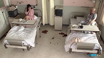 She was inside and performing something wild but later she got fucked by some dudes.