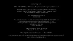 Monica Sage: Begging for phone sex