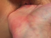 Married slut has first lesbian experience with sister in law and gets fingered before scissoring