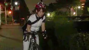 Mindless Chick Gets Fucked by Perverted Biker During Bike Trip