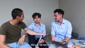 Latino Gets A Buzz Out Of Real Fucking