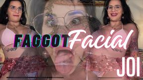 Faggot Facial CEI JOI
